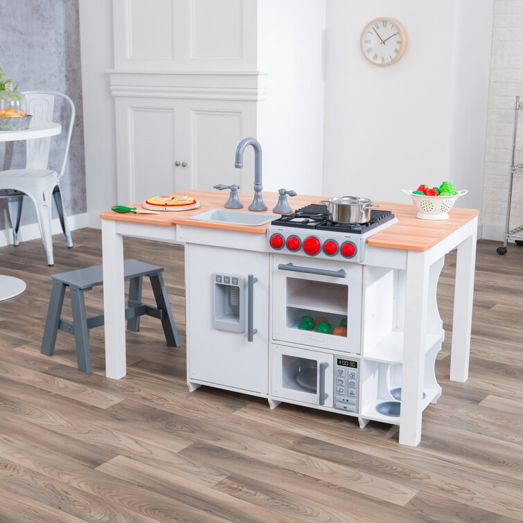 KidKraft Chefs Create N Play Island Kitchen Set & Reviews | Wayfair